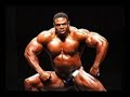 Really big bodybuilder with his funny posing routine!