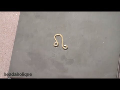 how to fasten fish hook clasp