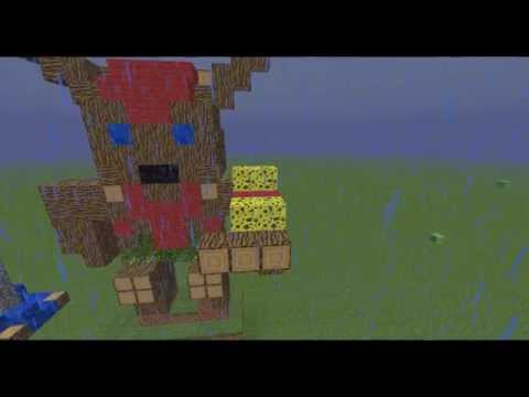 how to build a t rex in minecraft