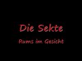 Die Sekte - Rums im Gesicht