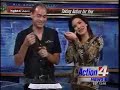 This was Marcy's first interview with the Gladys Porter Zoo's Charlie Abrego. A gecko jump on Marcy on LIVE television. It was the beginning of a beautiful friendship.