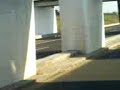 trailer volteado en mina