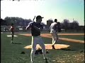 in 1988, rookie coach mike gottlieb led the towson state university tigers to victory in ecc (east coast conference) tournament. the team, featuring future major leaguer chris nabholz, professional ballplayer jay eck, future phd and former right hand hitting version of slammin' sammy horn, jim churilla and ecc tournament mvp brian walsh went on to the college world series and won a game against much stronger competition.
this video was done on super 8 shortly before the tournament and has never been seen before, not by the coach, not by the players, not by anyone as i found it buried in my storage unit untouched for nearly 20 years.
if you were on this team or on this video, email me at swamilee@yahoo.com and i can provide you with a dvd copy. it's a bit dark and for that i apologize, but there are certainly some faces you can see. it does become lighter later on in the video. i hope this brings back great memories like it did for me!