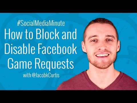 how to i block game requests on facebook
