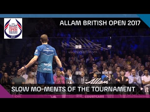 Squash: Slow Mo-ments of the Tournament - British Open 2017