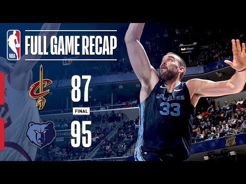 Video: FULL GAME RECAP: CAVALIERS VS GRIZZLIES | MARC GASOL DOES IT ALL FOR MEMPHIS