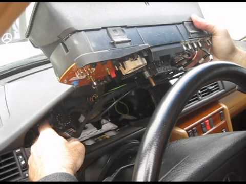 1994 Mercedes E320 (W124) Outside Temperature Display Replacement