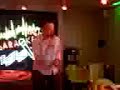 brian from the christian o'connell breakfast show performing drunk karoke