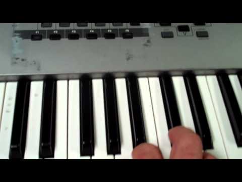keyboard tutorial - How to play Psy Gangnam Style, 강남스타일 Instruction Tutorial, by Elliot Levine on piano keyboard synth, Gangham Style.
