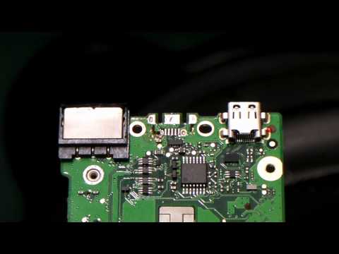 how to replace usb type b port