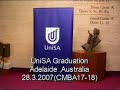 unisa graduation 28 3 2007 adelaide