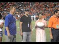 Sure, the UTEP Miners had their homecoming queen at the big game against Rice. But not to be outdone, the KLAQ Morning Show brought its own homecoming queen to the party. Yes, Fernie Cuevas actually got the game ball from UTEP athletic director Bob Stull!