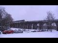 London Midland City Train Crossing Worcester River Severn Railway Bridge & Viaduct 6th January 2010
