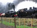 Glenbrook Vintage Railway twin steam  freight Fernleigh