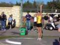 Cartwheel Shot Put