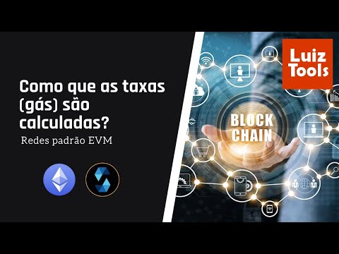 Como que as taxas (gás) são calculadas na blockchain