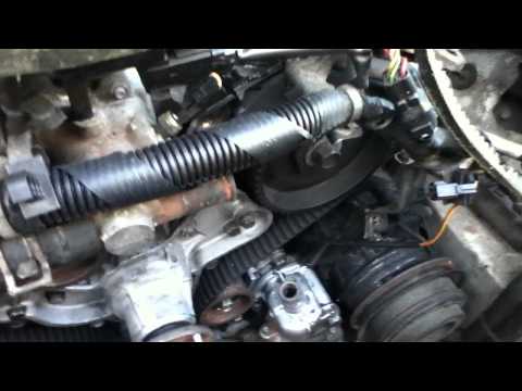 1994 Mazda MPV timing belt replacement, 6 cylinder DOHC 3.0
