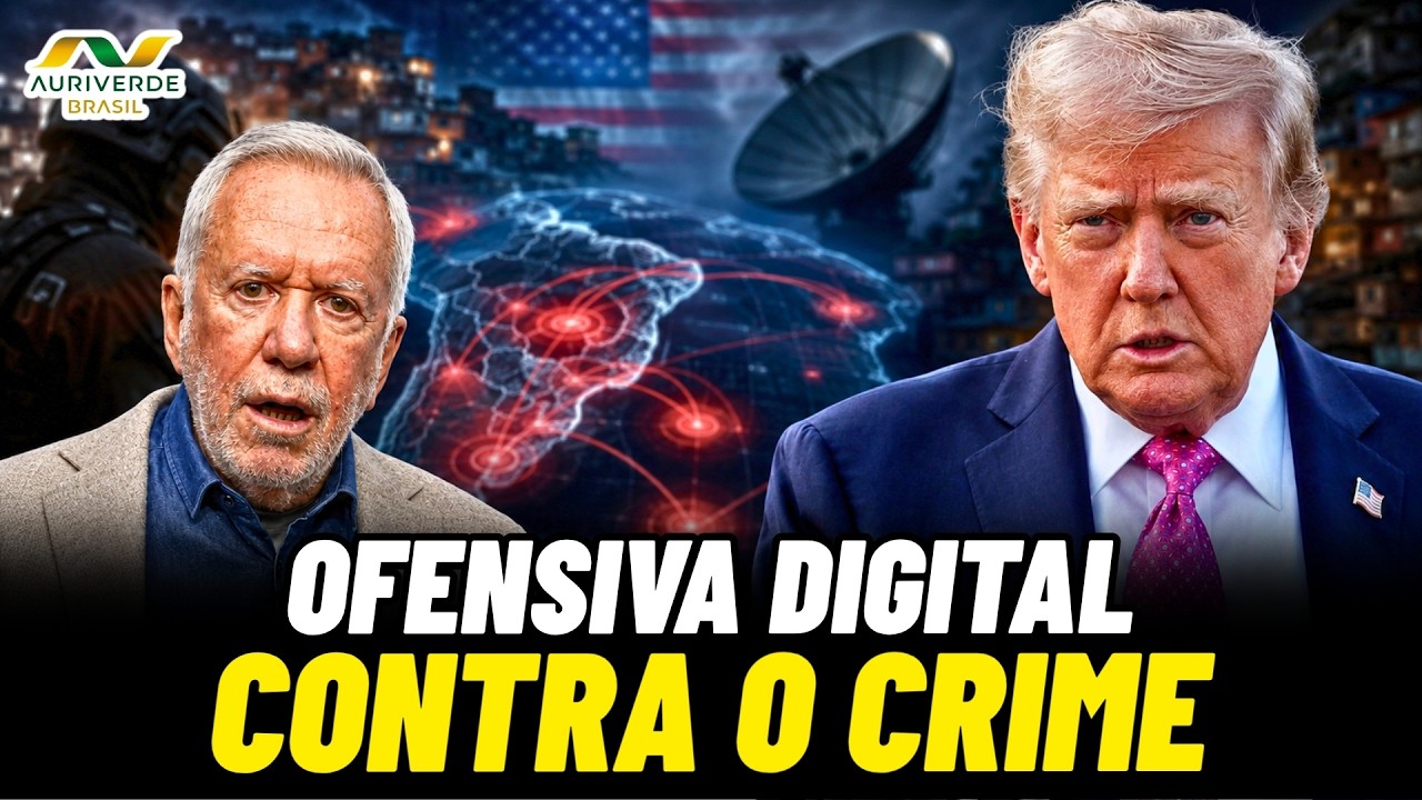 Trump promete ofensiva digital contra as facções brasileiras | Análise de Alexandre Garcia
