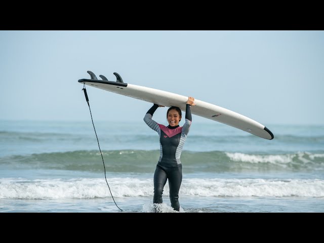 聖地でマリンスポーツデビュー！ムービー