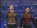 E & C VS Hardyz VS Dudleyz TLC Match Wrestlemania X-7 Part 1