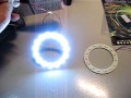 (uploaded by myrhyrn)&nbsp;T10 15-LED White Light Car Angel Eye (60mm Diamet