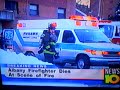 Albany Firefighter Dies L.O.D.D.