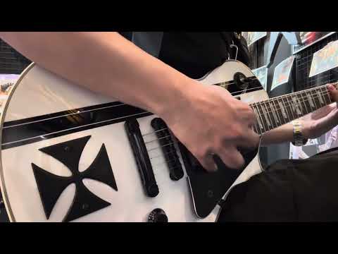 ESP LTD James Hetfield Iron Cross Les Paul Sound test