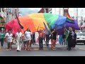 homosexuales, travestis y lesbianas marchan en tepic contra discriminación