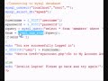 Login & Account Area Code PHP Tutorial in Tamil :: www.TechTamil.com :: Karthik