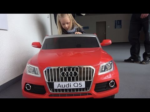 Elektro Kinderauto Kinderfahrzeug AudiQ5 im EURONICS Test