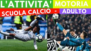 Videolezione L'attività Motoria Coordinativa dalla Scuola Calcio all'Attività di Base
