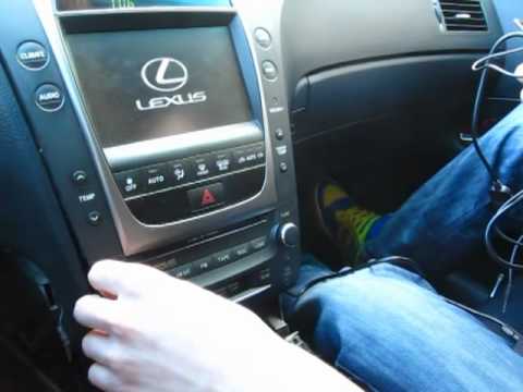 GTA Car Kits – Lexus GS 2006-2011 install of iPhone, Ipod and AUX adapter for factory stereo