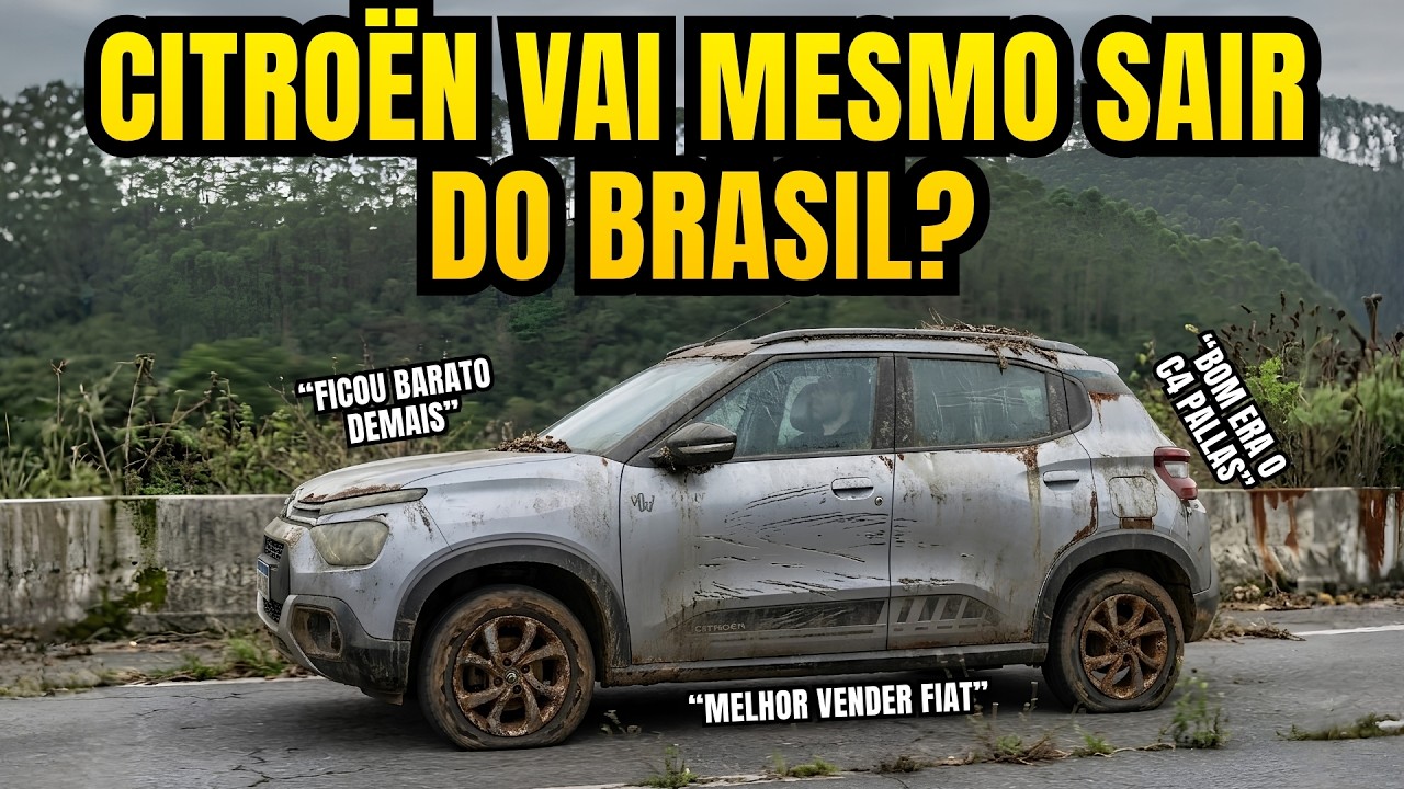 NOVOS PLANOS DA STELLANTIS CONFIRMARAM O FIM DA CITROËN NO BRASIL?