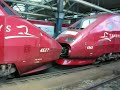 Thalys PBA+PBKA mixed sets depart Brussels