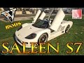 2002 Saleen S7 1.0 BETA for GTA 5 video 8