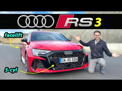 The perfect compact racer? whe-red Audi RS3 driving REVIEW