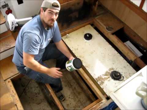 how to patch rv water tank