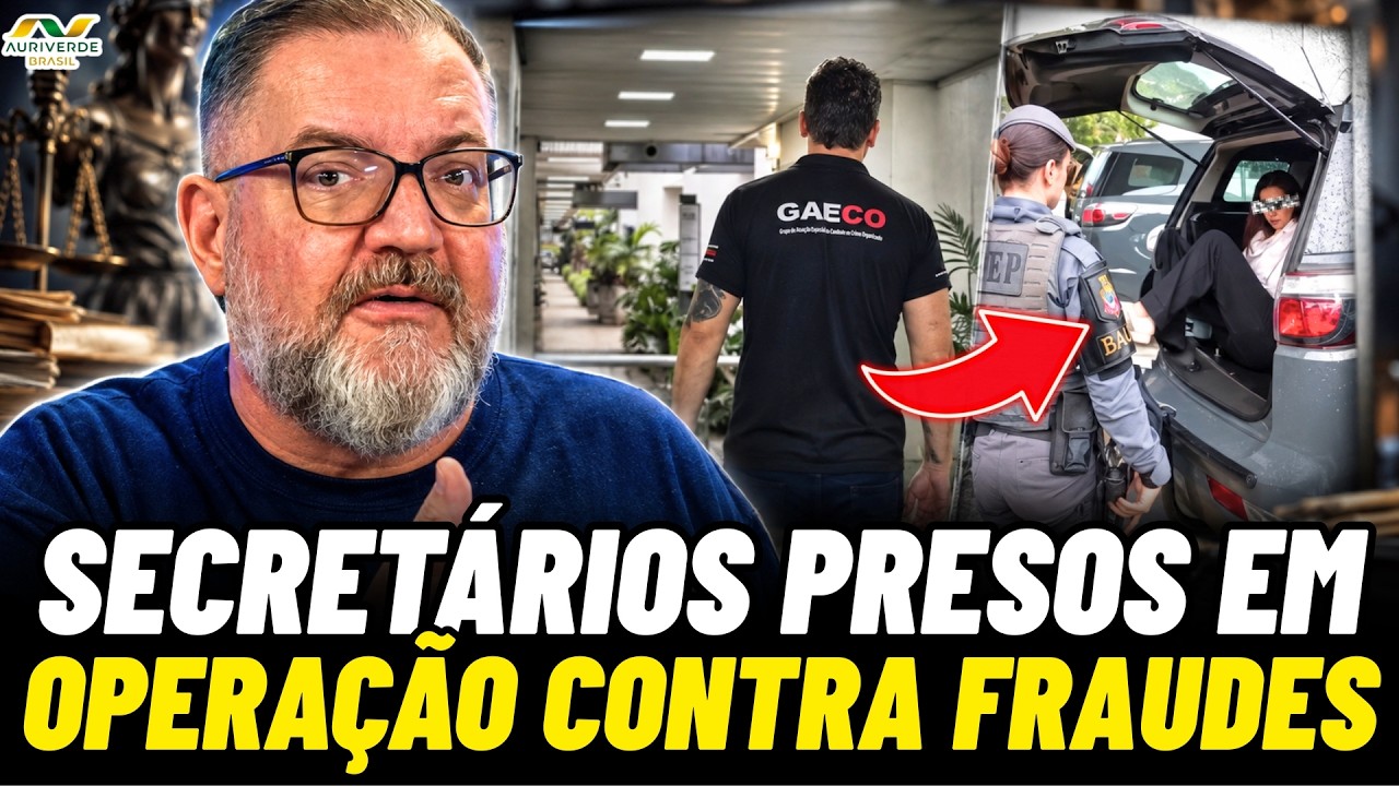 Gaeco prende dois secretários em Bauru por fraude em licitações de R$ 5 bilhões