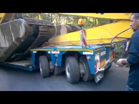 Convoi exceptionnel Daf XF 510 + Nooteboom