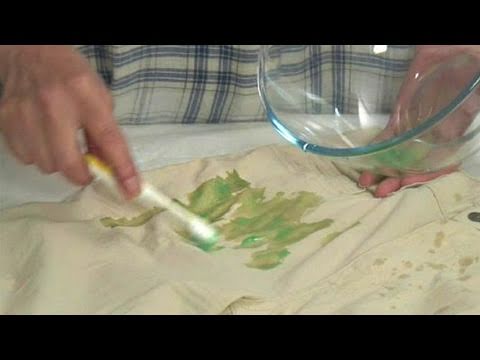 how to clean oil stain on t-shirt