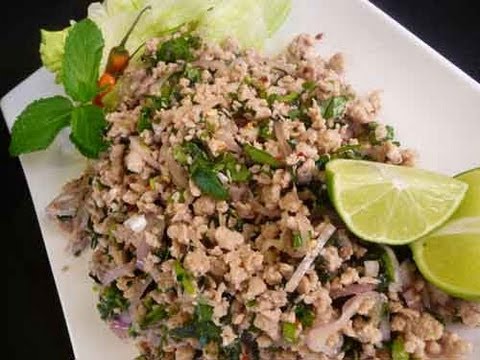 Thai Larb Spicy Chicken Salad