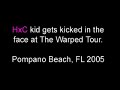 emo fight [ hardcore kicks emo's face ]