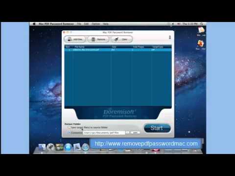how to recover pdf password