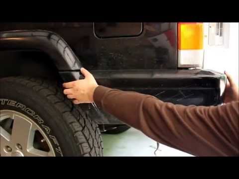 how to remove wj rear bumper