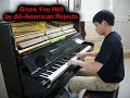 All American Rejects Piano Cover. Gives You Hell Music. All American Rejects Lyrics. Personal Account + Piano Lessons www.youtube.com Sheet Music Links on Blog+Myspace iwillbot.blogspot.com www.myspace.com www.twitter.com
