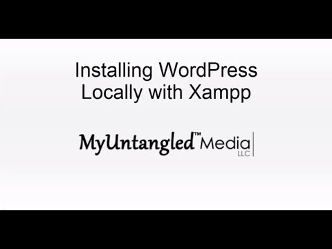 how to install wordpress offline xampp