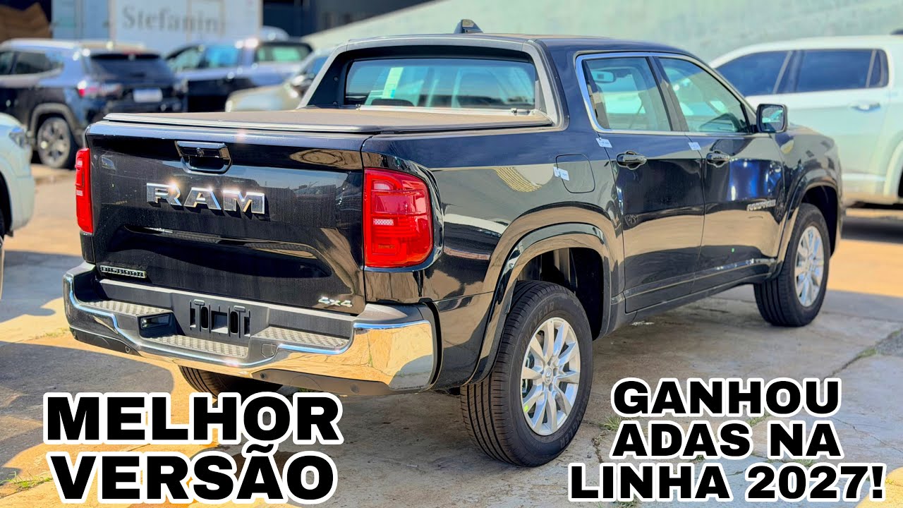 NOVÍSSIMA RAM RAMPAGE BIGHORN 2.2 TURBO DIESEL JÁ 2027 | CHEGOU COM MUDANÇAS CONFIRA!!