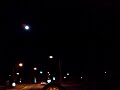 Harley Super Glide at night-time cruise