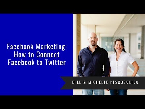 how to link twitter to facebook