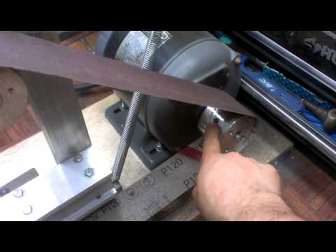 how to make a belt grinder